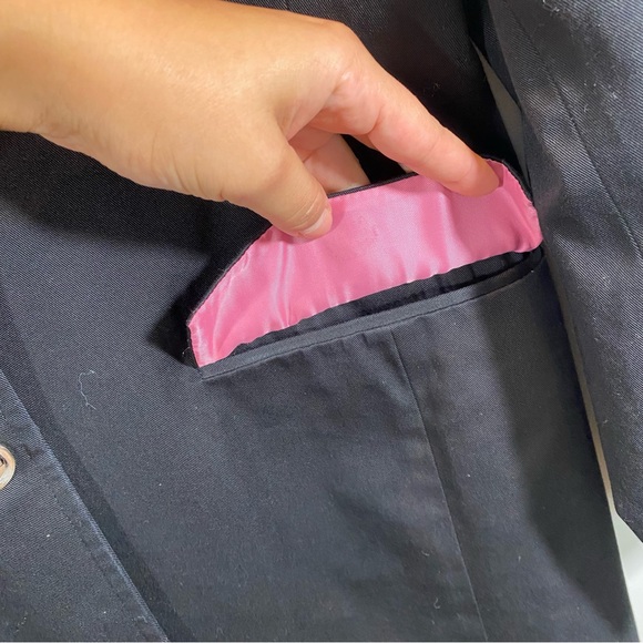 Jones New York Black Peacoat Size 2P - Picture 4 of 11